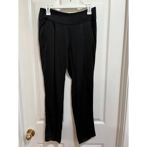 Michelle Mason 100% Silk Black Pants